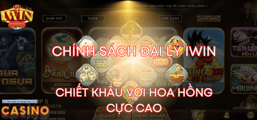 Đại lý iwin với cơ hội kiếm thu nhập cực khủng 