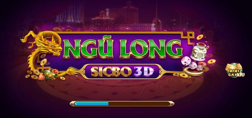 Ngũ long sicbo 3D với đồ họa đẹp mắt, hiện đại 